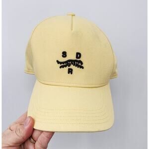 Sun Day Red‎ Embroidered Logo Pale Yellow Baseball Cap Rare Colorway